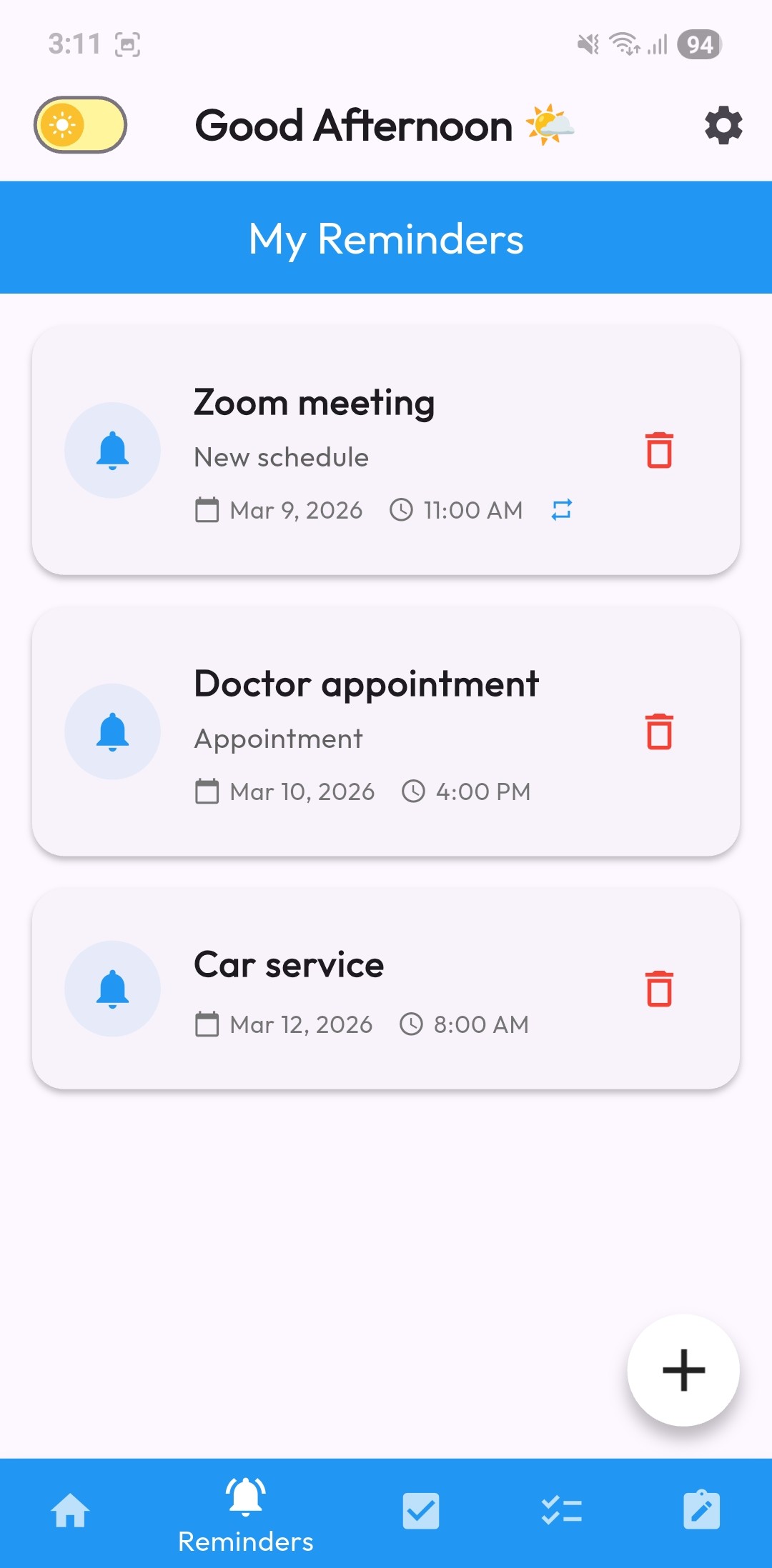 SyncIt App Notes
